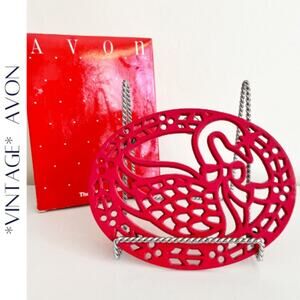 AVON Vintage The Gift Collection Country Treasures Trivet, NIB